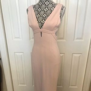 Pale pink gown